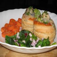 Chicken Avocado and Mushroom Stuffed Vol-Au-Vents_image