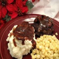 Smothered Hamburger Steak with Mushrooms image