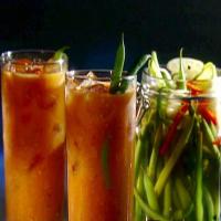 Roasted Mary with Hot Pickled Green Beans_image