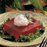 Cherry Gelatin Squares_image