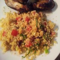 Couscous, Chickpea & Cranberry Salad_image