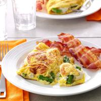 Asparagus Cream Cheese Omelet_image