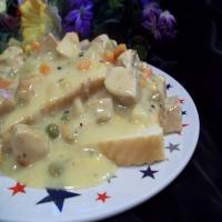 Open-Faced Chicken Pie_image