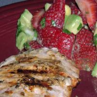 Chipotle Pork With Strawberry-Avocado Salsa_image