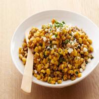 Grilled Corn Salad with Lime, Red Chili and Cotija image