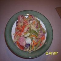 Cabbage Kielbasa Skillet_image