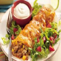 Beef and Green Chile Enchiladas image