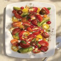 Heirloom Tomato Salad with Garlic Oil image
