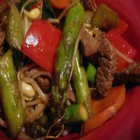 Ginger Beef Stir-Fry (Low Fat)_image