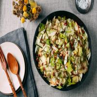 Endive, Apple, and Celery Salad with Smoked Almonds and Cheddar_image