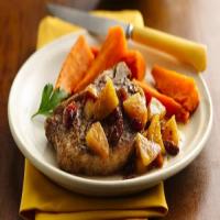 Slow-Cooker Pork Chops with Apple Chutney image