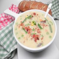 Cheesy Slow Cooker Potato Soup_image