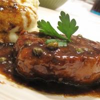 Pork Medallions with Balsamic Vinegar and Capers_image