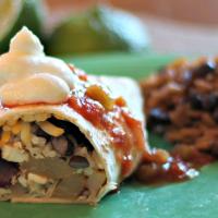 Vegetarian Jamaican Jerk Burrito_image
