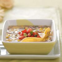 Corn Soup with Pico de Gallo_image