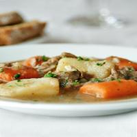Traditional Irish Stew With Pearl Barley_image