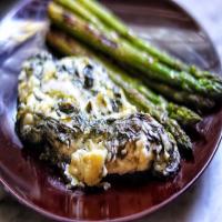 Keto Baked Spinach-Artichoke Chicken Breasts image