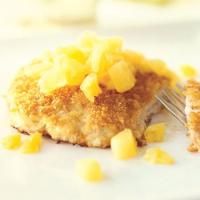 Panko Pork Cutlets with Pineapple and Ginger Salsa_image