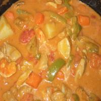 Yummy Coconut Curry Chicken image