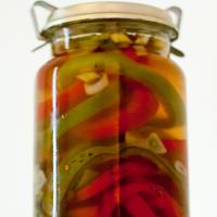Pickled Peppers With Shallots and Thyme image