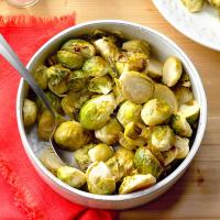 Honey-Garlic Brussels Sprouts image