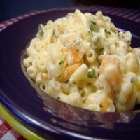 Pesto Shrimp Mac and Cheese_image