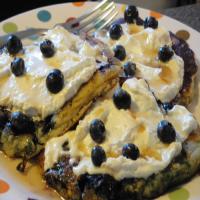 Blueberry Cheesecake Flapjacks_image