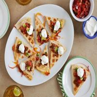 Waffled Chorizo-Cheese Quesadilla_image