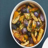 Honey-Glazed Turnips, Parsnips and Pearl Onions image