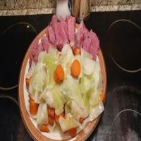 Traditional Irish Corned Beef and Cabbage image