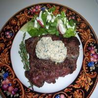 T-Bones With Garlic-Thyme Butter image
