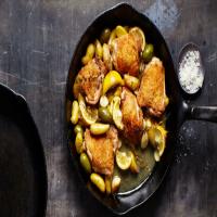 Braised Chicken with Potatoes, Olives, and Lemon_image