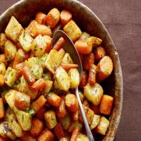 Roasted Celery Root and Carrots image