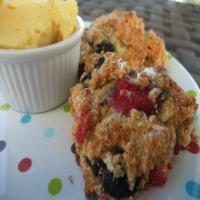 Tyler Florence's Berry Scones With Orange Honey Butter_image