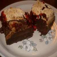 Brownie Cherry Cobbler_image