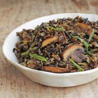 Wild Rice with Balsamic Mushrooms image