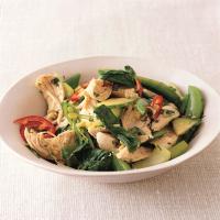 Asian Chicken Salad with Snap Peas and Bok Choy_image