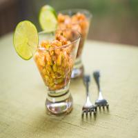 Ceviche de Camaron: Shrimp Ceviche 