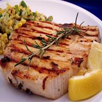 Grilled Swordfish With Rosemary image