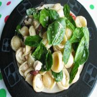 Pasta Salad With Spinach, Olives, and Mozzarella_image