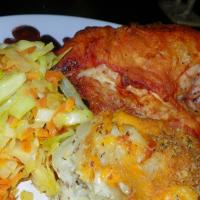 Awesome Golden Oven Fried Chicken_image