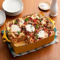 Sausage and Mixed Mushroom Lasagna image