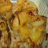Smoked Pork Chops With Pineapple image