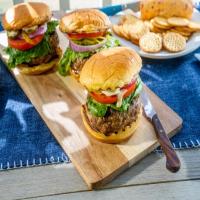 Pimento Cheese Stuffed Burgers image