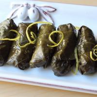 Lamb and Rice Stuffed Grape Leaves_image