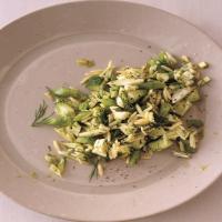 Orzo, Green Bean, and Fennel Salad with Dill Pesto_image