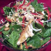 Chicken, Bacon and Spinach Salad_image