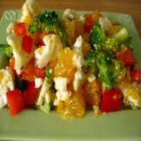 Cauliflower Orange Salad (Raw Food) image