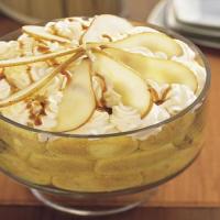 Autumn Trifle with Roasted Apples, Pears, and Pumpkin-Caramel Sauce_image