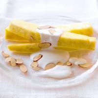 Ginger Yogurt Sauce on Pineapple_image